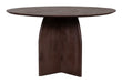 LABEL51 Ronde Eettafel Mick Mangohout, Ø130cm - Espresso