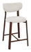 LABEL51 Barkruk Mika Prestige-stof - Naturel (zithoogte 50cm)