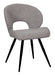 LABEL51 Eetkamerstoel Sakura Bouclé - Mushroom/Zwart