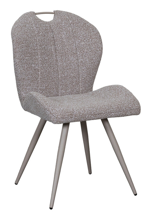 LABEL51 Eetkamerstoel Silly Bouclé - Mushroom/Taupe