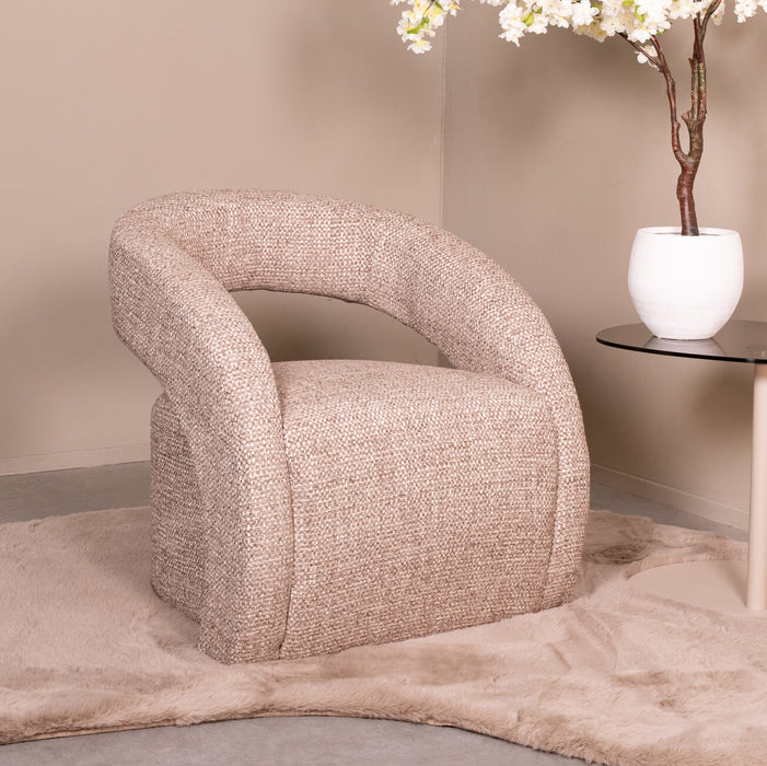 LABEL51 Fauteuil Antibes Silencio-stof - Taupe
