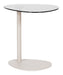 LABEL51 Organische Bijzettafel Lily Glas, 48 x 47cm - Smoked Brown