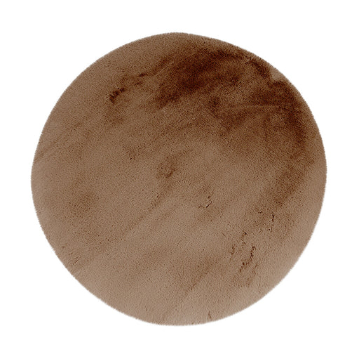 LABEL51 Rond Vloerkleed Indy Ø200cm - Chocolate