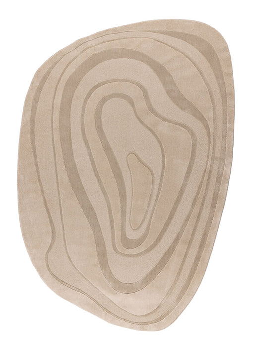 LABEL51 Organisch Vloerkleed Vinto 160 x 230cm - Beige