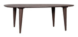 LABEL51 Organische Eettafel Fly Mangohout, 200 x 110cm - Espresso