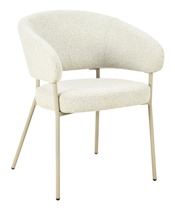 LABEL51 Eetkamerstoel Takumi Prestige-stof - Naturel