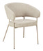 LABEL51 Eetkamerstoel Takumi Prestige-stof - Beige