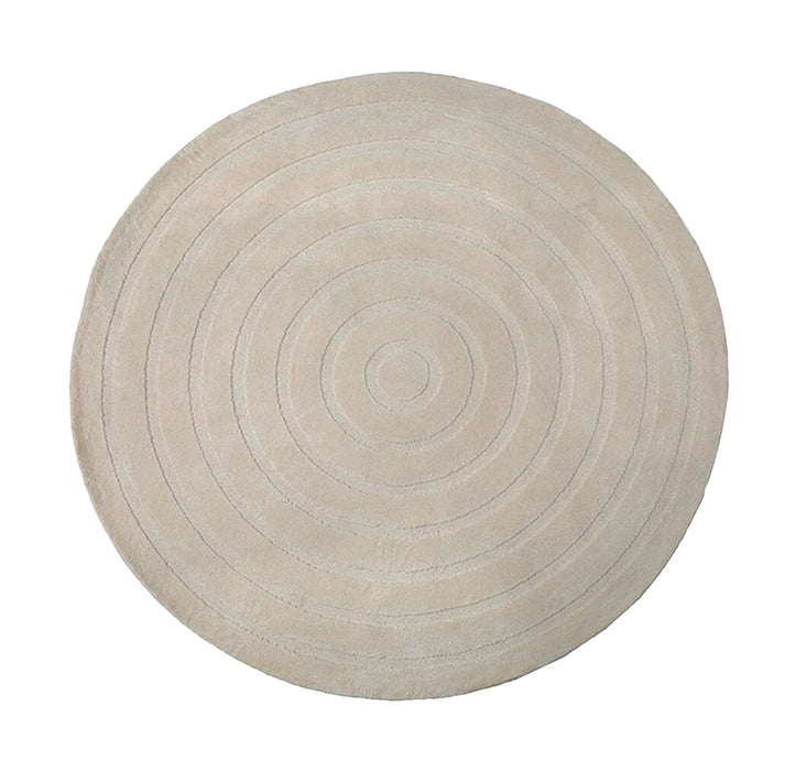 LABEL51 Rond Vloerkleed Agra Ø150cm - Taupe