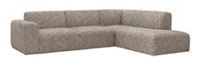 LABEL51 Hoekbank Verona Rechts, 291cm, Silencio-stof - Taupe