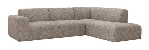 LABEL51 Hoekbank Verona Rechts, 291cm, Silencio-stof - Taupe