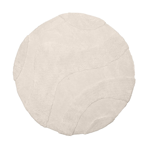 LABEL51 Rond Vloerkleed Rima Ø200cm - Ivoor