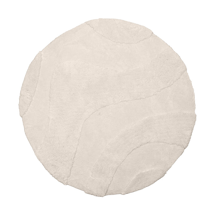 LABEL51 Rond Vloerkleed Rima Ø200cm - Ivoor
