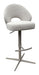 LABEL51 Draaibare Barkruk Saint Tropez Bouclé - Naturel (zithoogte 66-93cm)