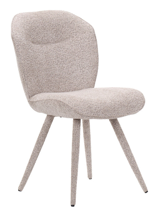 LABEL51 Eetkamerstoel Whoa Bouclé - Beige