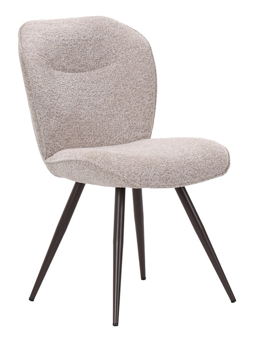 LABEL51 Eetkamerstoel Awesome Bouclé - Beige