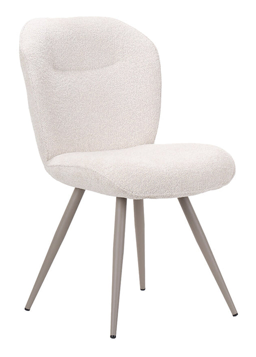 LABEL51 Eetkamerstoel Awesome Bouclé - Naturel