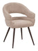 LABEL51 Eetkamerstoel Pia Bouclé - Beige