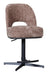 LABEL51 Draaibare Barkruk Port Grimaud Haga-stof - Taupe (zithoogte 59-98cm)