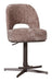 LABEL51 Draaibare Barkruk Port Grimaud Haga-stof - Taupe (zithoogte 59-84cm)