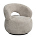 LABEL51 Draaifauteuil Nusenna Geweven stof - Beige