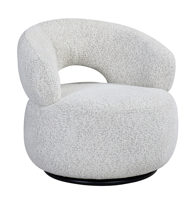 LABEL51 Draaifauteuil Nusenna Geweven Champagne
