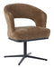 LABEL51 Draaibare Eetkamerstoel Monaco Chenille - Taupe