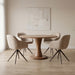 LABEL51 Ronde Eettafel Craft Mangohout, Ø130cm - Nature Smooth