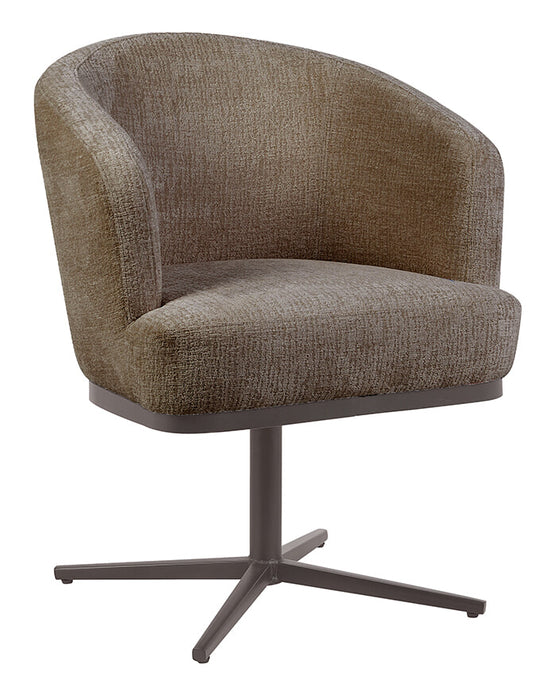LABEL51 Draaibare Eetkamerstoel Cannes Chenille - Taupe