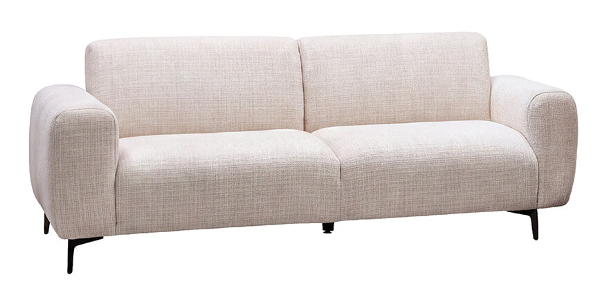 LABEL51 2,5-zits Bank Movidas 178cm, Cremona-stof - Naturel
