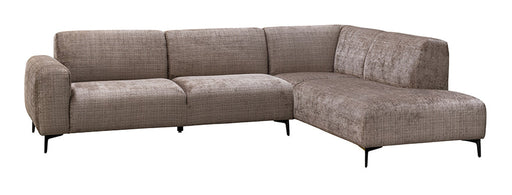 LABEL51 Hoekbank Movidas Rechts, 286cm, Cremona-stof - Taupe