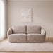 LABEL51 3-zits Bank Matteo 236cm, Maloy-stof - Naturel