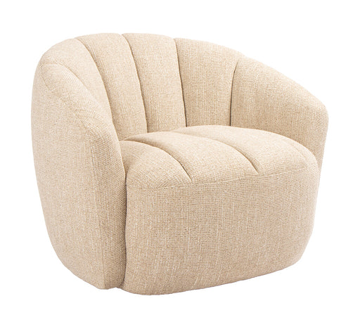 LABEL51 Draaifauteuil Marvito Rustic Weave - Taupe