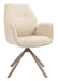 LABEL51 Draaibare Eetkamerstoel Jill Raven stof - Naturel/Taupe