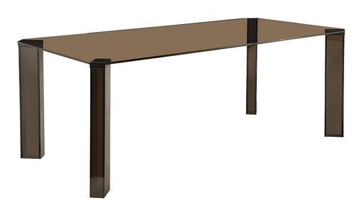 LABEL51 Eettafel Avery Glas 200 x 100 cm - Bruin