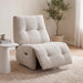 LABEL51 Draaibare Relaxfauteuil Snooze Lounge Cremona stof - Naturel