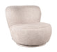 LABEL51 Draaifauteuil Bunny Bouclé - Taupe