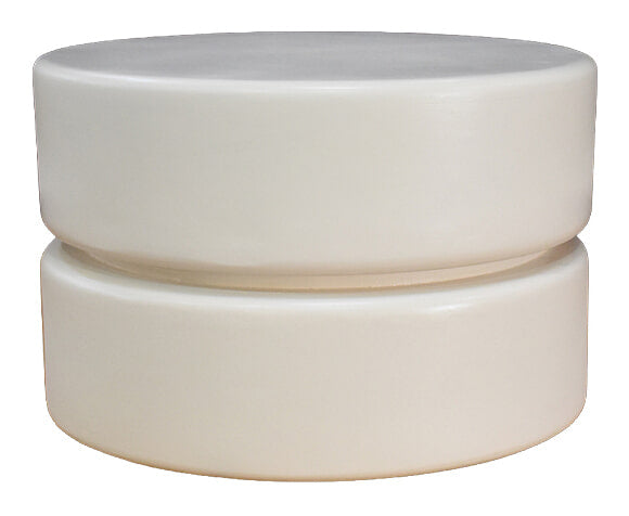 LABEL51 Ronde Salontafel Milly Mangohout, 50cm - Soft Sand - ThatLyfeStyle