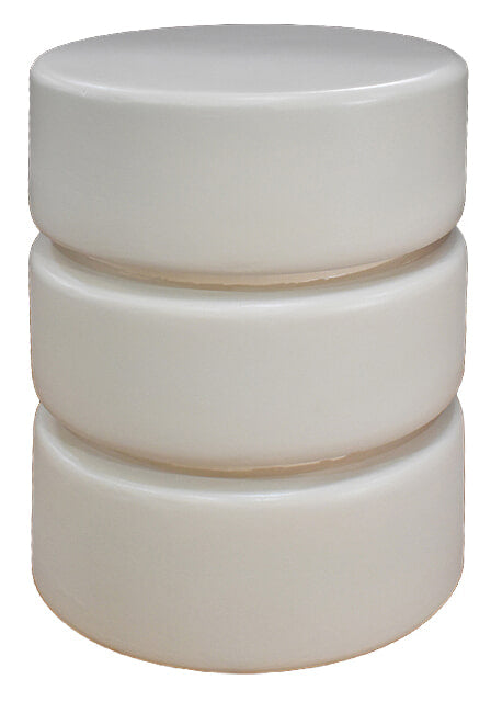 LABEL51 Ronde Bijzettafel Milly Mangohout, 35cm - Soft Sand