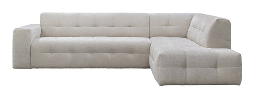 LABEL51 Hoekbank Lorenzo Rechts, 294cm, Elite stof - Naturel - ThatLyfeStyle