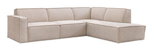 LABEL51 Hoekbank Kay 283cm, Rechts, Royal Bouclé - Naturel - ThatLyfeStyle
