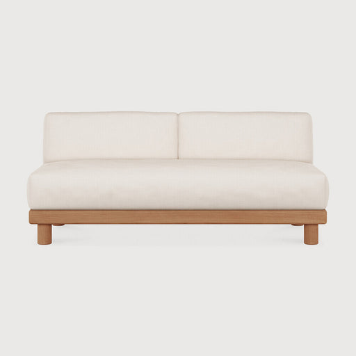 Ethnicraft Modulaire Loungebank Monocle 2-zits, Teakhout - Naturel - ThatLyfeStyle
