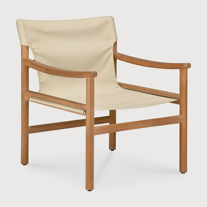 Ethnicraft Outdoor Loungestoel Safari Teakhout - Dune