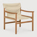 Ethnicraft Outdoor Loungestoel Safari Teakhout - Dune
