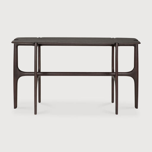 Ethnicraft Sidetable PI Gevernist Teakhout, 140cm - Donkerbruin - ThatLyfeStyle