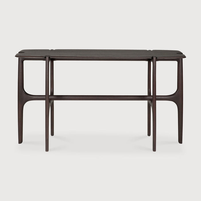 Ethnicraft Sidetable PI Gevernist Teakhout, 140cm - Donkerbruin