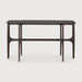 Ethnicraft Sidetable PI Gevernist Teakhout, 140cm - Donkerbruin