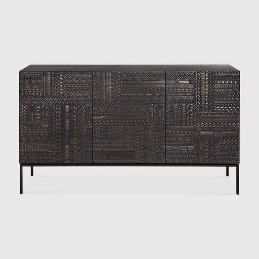 Ethnicraft Dressoir Tabwa Gevernist Teakhout - Off Black
