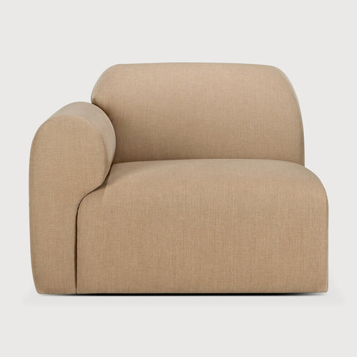 Ethnicraft Modulaire Bank Bulky Hoek Arm Rechts - Light Sepia - ThatLyfeStyle