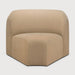 Ethnicraft Modulaire Bank Bulky Hoek 45° - Light Sepia