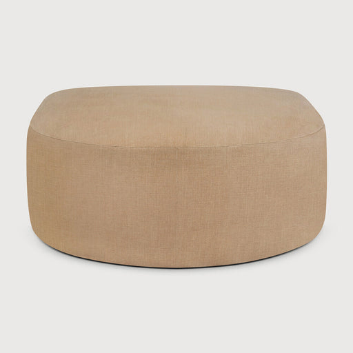Ethnicraft Halfronde Hocker Bulky 95 x 95cm - Light Sepia - ThatLyfeStyle